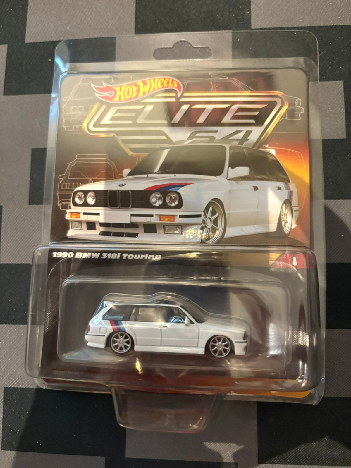 Hot Wheels Premium Elite 64 BMW 318i exclusief protector, Ophalen of Verzenden, Zo goed als nieuw, Auto