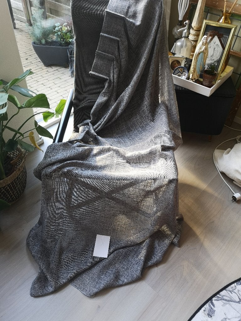 Nieuwe inbetween, vitrage bruin 2.34 hoog, Vitrage, Overige merken, Bruin, Nieuw