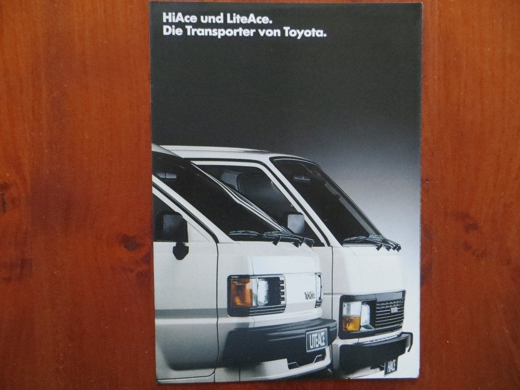 Toyota HiAce und LiteAce (juni 1986), Ophalen of Verzenden, Nieuw, Toyota