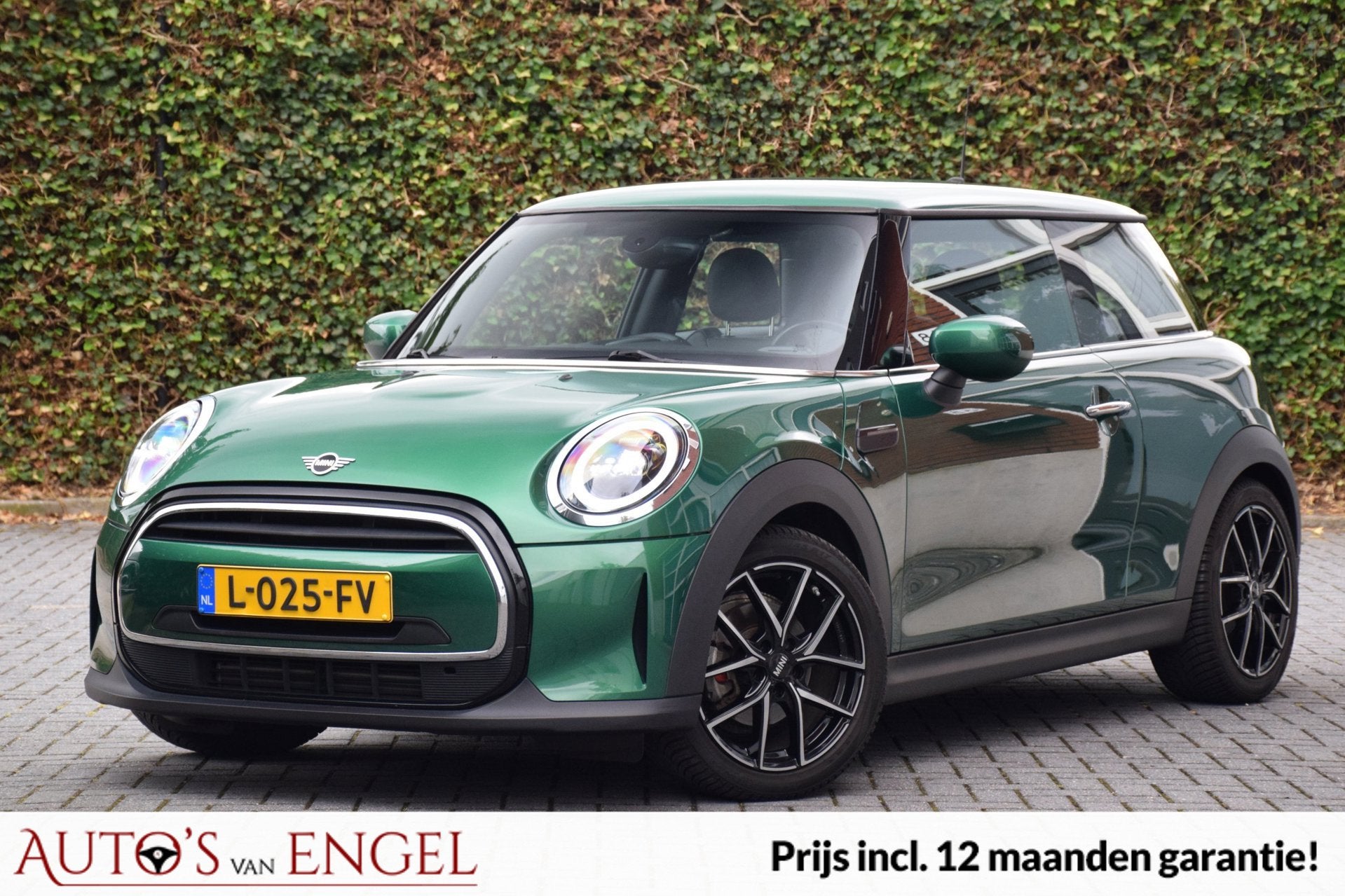 Mini 3-Deurs 1.5 Cooper Leder/Clima/DigiDash/Garantie/Sports, Auto's, 12 maanden, 136 pk, Gebruikt, 4 stoelen