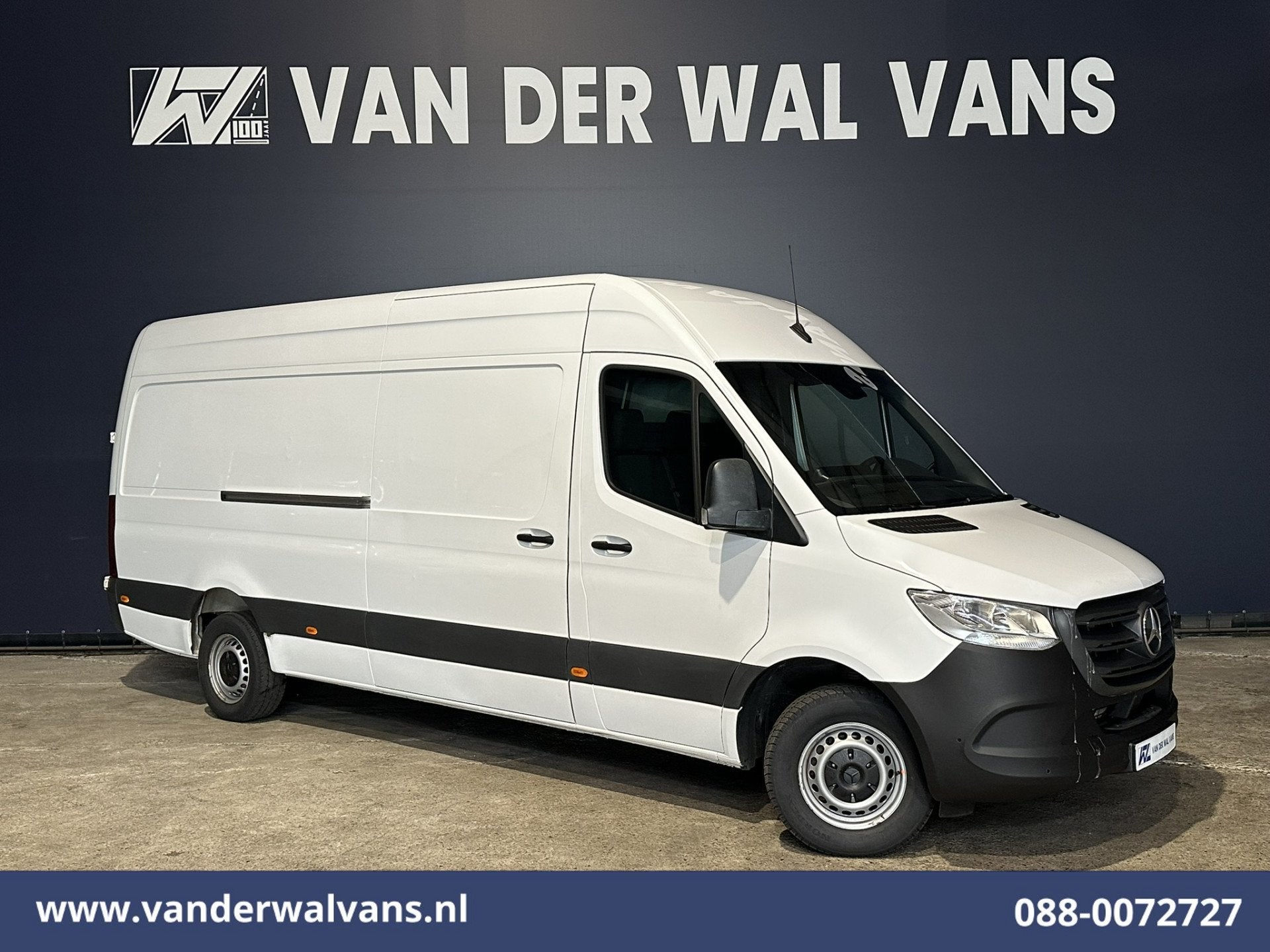 Mercedes-Benz Sprinter 317 CDI 170pk L3H2 Euro6 Airco | Appl, Multifunctioneel stuurwiel, Gebruikt, 4 cilinders, 2000 kg