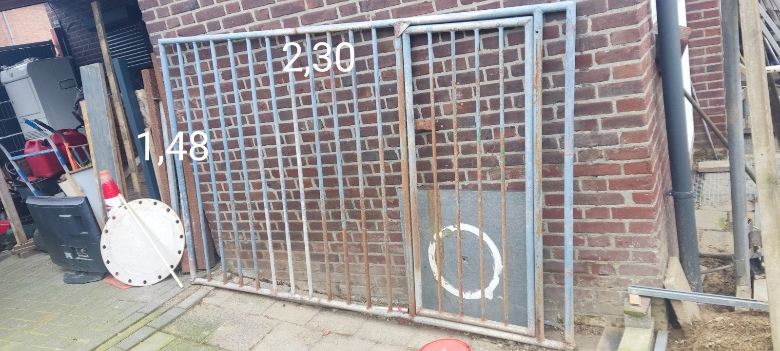 ren paneel, Tuin en Terras, Ophalen of Verzenden, IJzer
