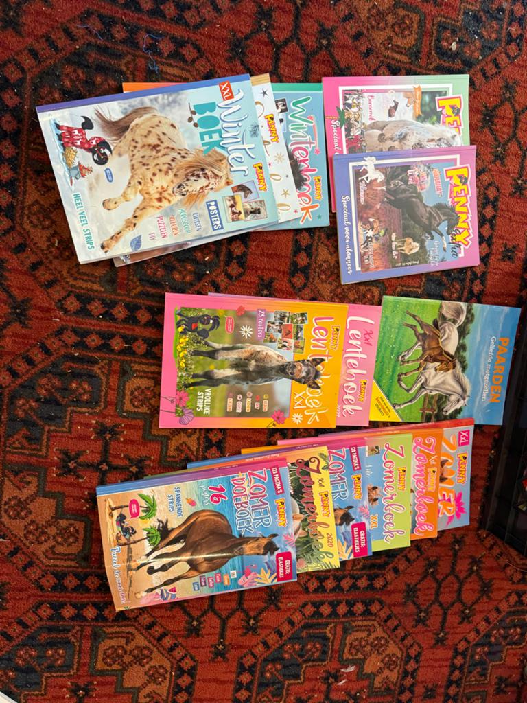 Grote collectie Penny boeken (Lente, Zomer, Winter) en Paard, Ophalen, Zo goed als nieuw, Fictie algemeen