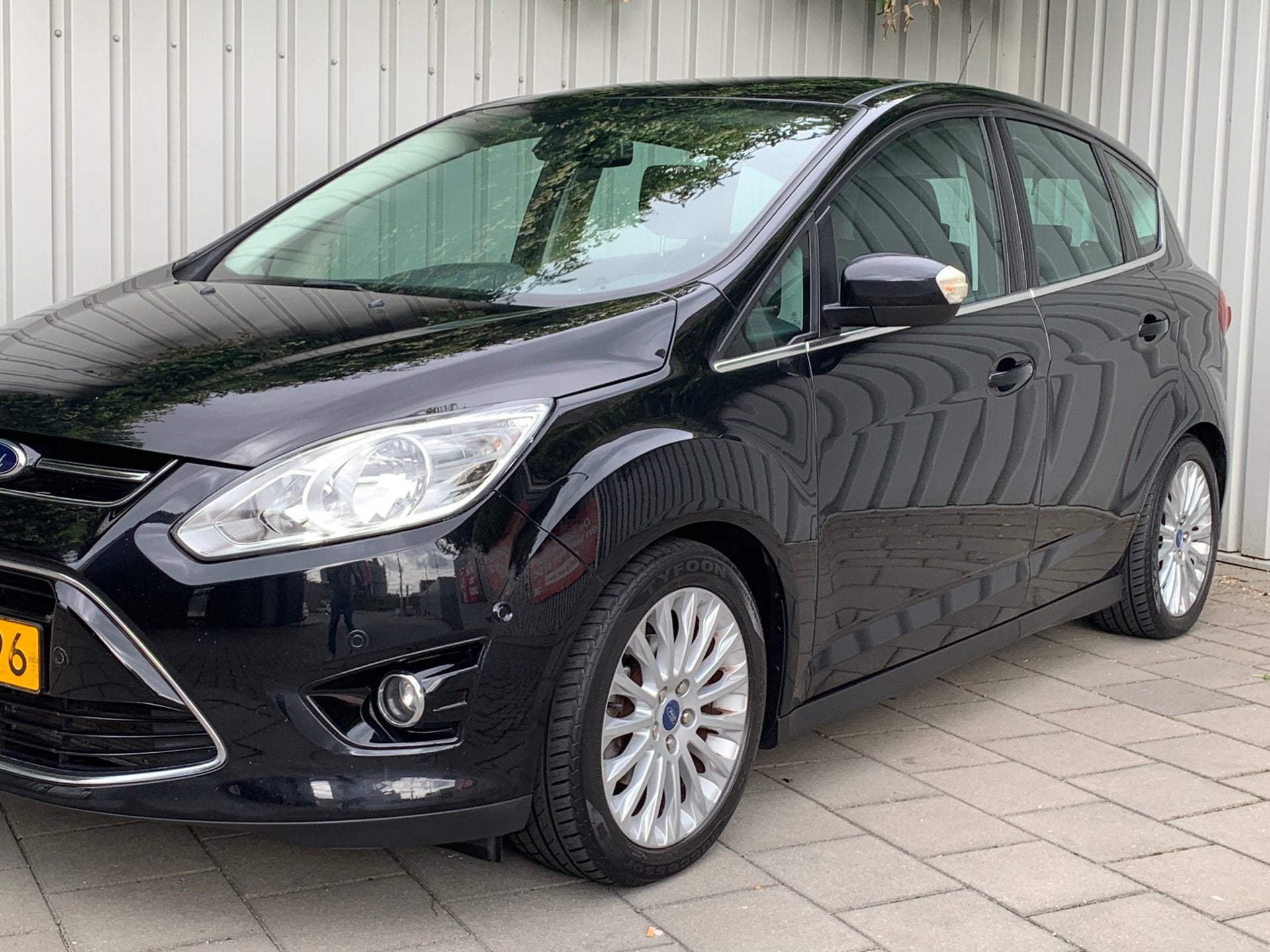 Ford C-Max 1.0 Edition Plus|Navigatie|Camera|Climate Control, Auto's, Ford, Voorwielaandrijving, Gebruikt, Zwart, Zwart