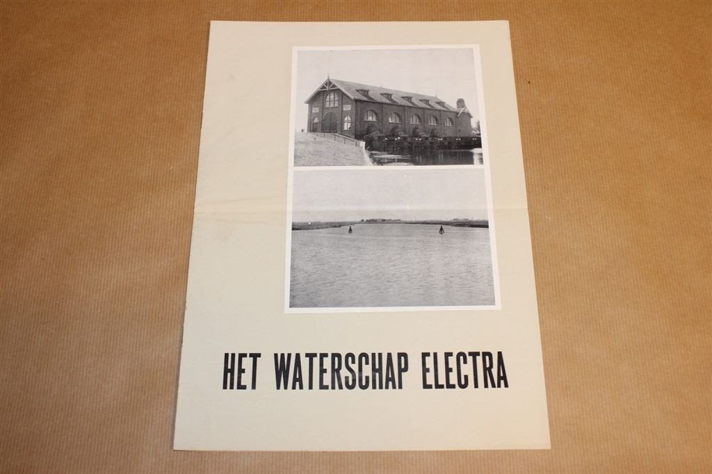 Zeldzame uitgave over Waterschap Electra Groningen 1950 !!, Boeken, Geschiedenis | Stad en Regio, Ophalen of Verzenden, Zo goed als nieuw