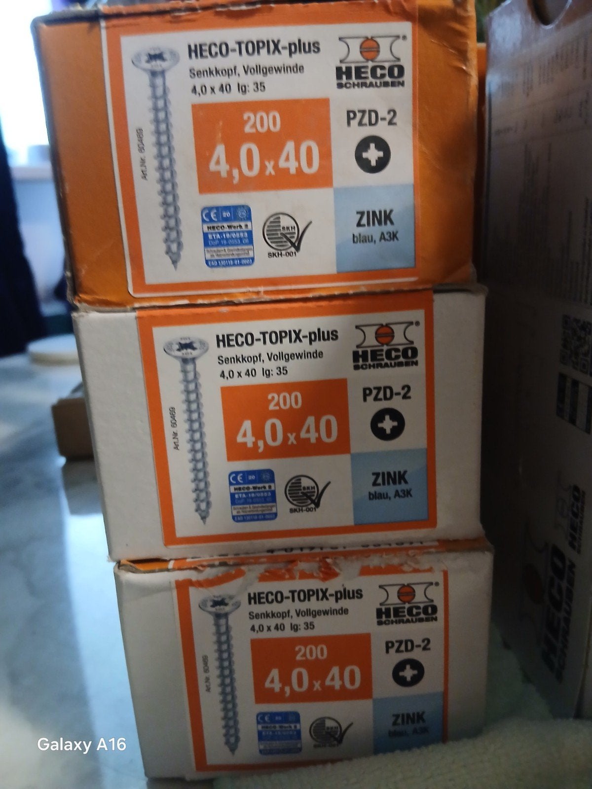HECO-TOPIX-plus en HECO-UNIX-plus Schroeven, 100 tot 250 mm, Schroeven, Nieuw, Ophalen of Verzenden