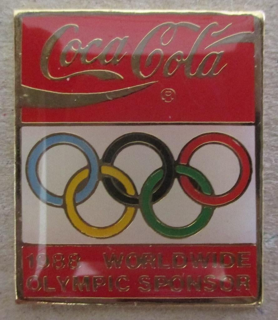 Coca-Cola pin speldje Seoul Olympic Worldwide Sponsor 1988., Verzamelen, Speldjes, Pins en Buttons, Ophalen of Verzenden, Nieuw