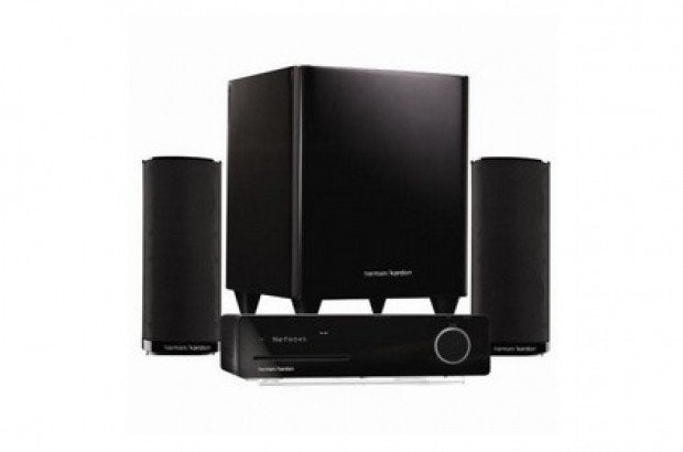Harman Kardon 2.1 Home Cinema Systeem, Gebruikt, 2.1-systeem, 70 watt of meer, Overige spelers
