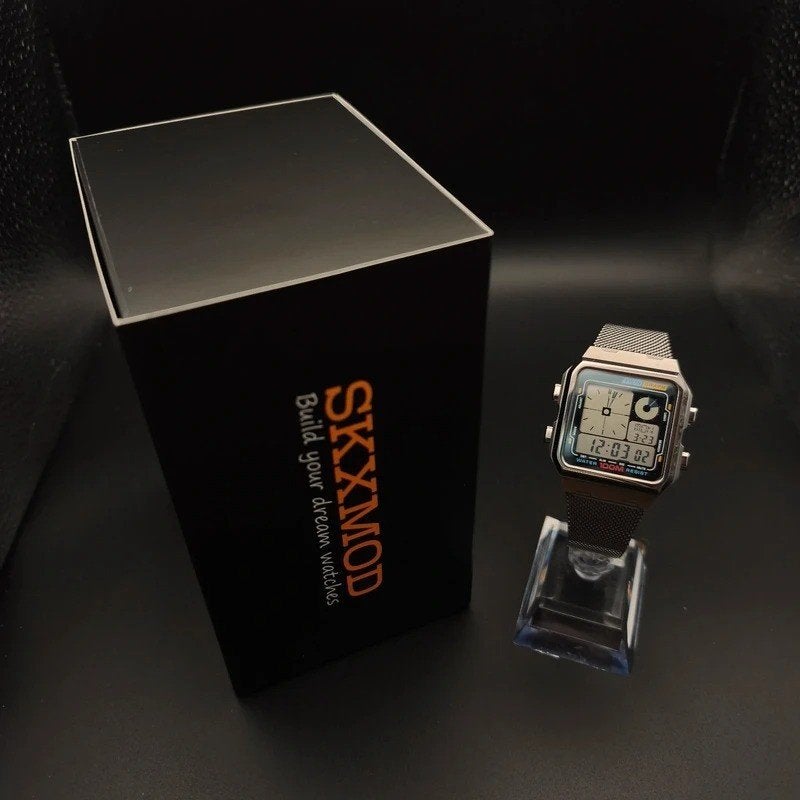 CASIO skxmod, Casio DB E-Database, Slava, Overige merken, Staal, Polshorloge, Overige materialen