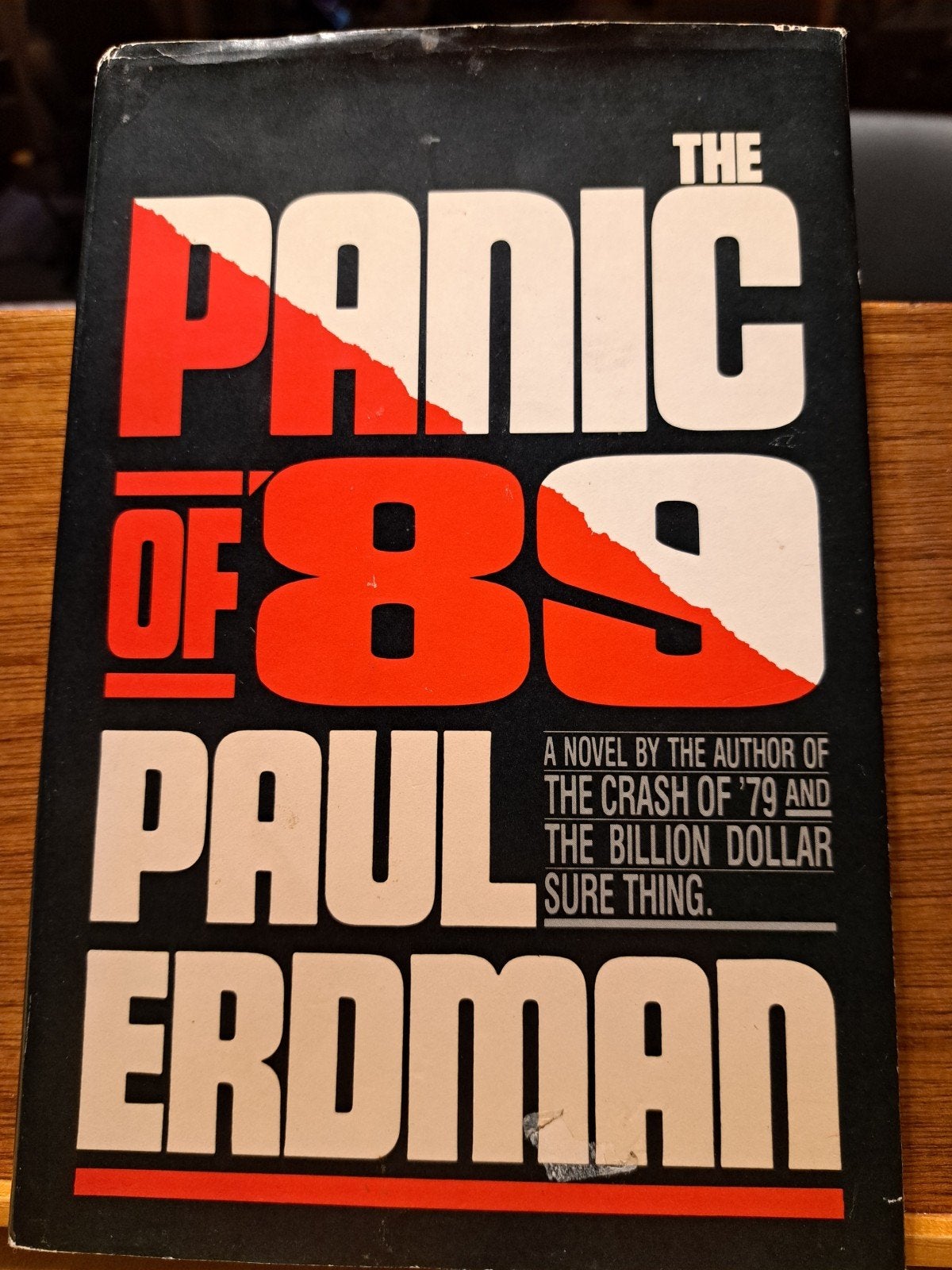 The Panic of '89 - Paul Erdman (Engels), Ophalen of Verzenden, Gelezen, Paul Erdman