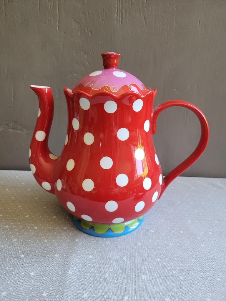 Oilily theepot, Ophalen of Verzenden, Overige stijlen, Overige typen