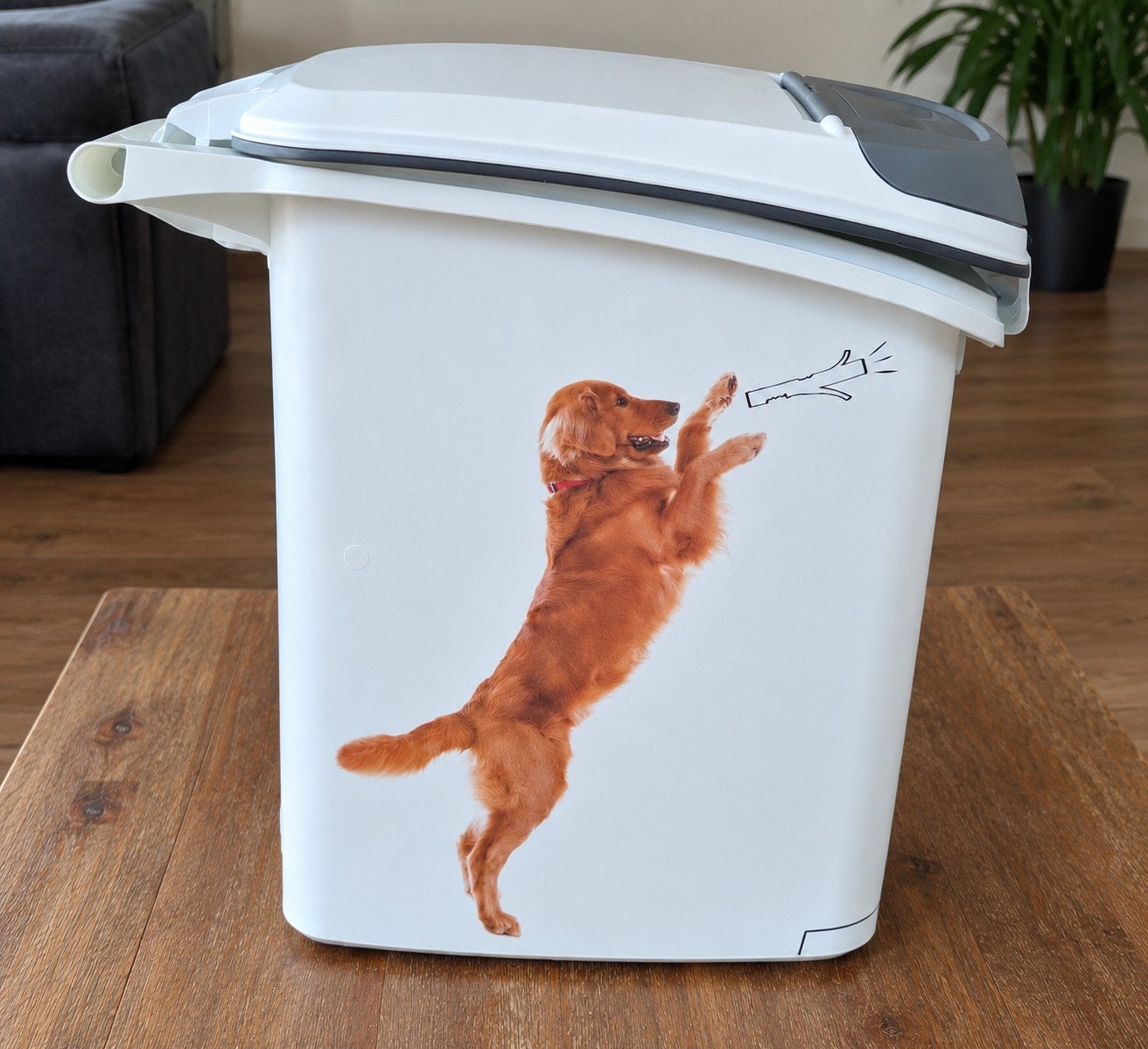 Curver bewaardoos voor hondenvoer 10 kg 23 L, Dieren en Toebehoren, Ophalen