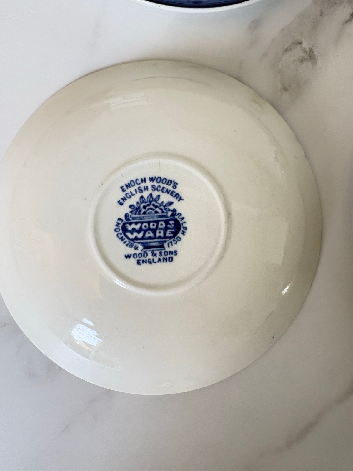 Set van 9 Woods Ware English Scenery schoteltjes, Antiek en Kunst, Ophalen of Verzenden
