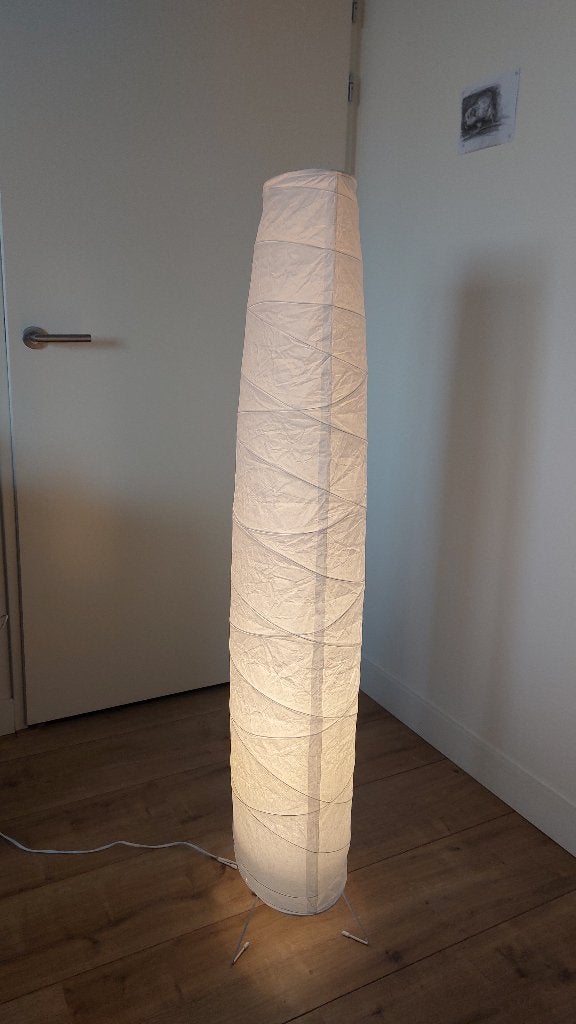 IKEA Vickleby vloerlamp met lamp, Ophalen, Gebruikt, Modern scandinavisch, 100 tot 150 cm