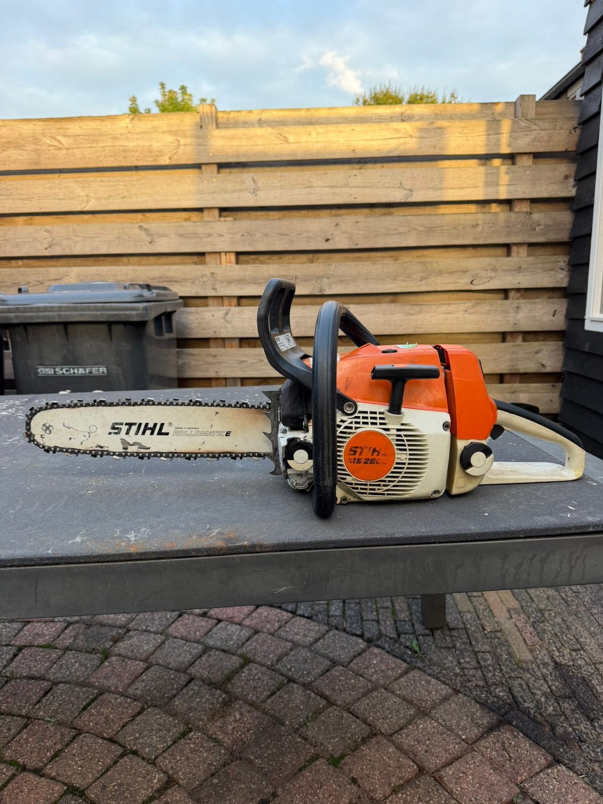 Stihl ms 260 kettingzaag, Tuin en Terras, Ophalen, Gebruikt