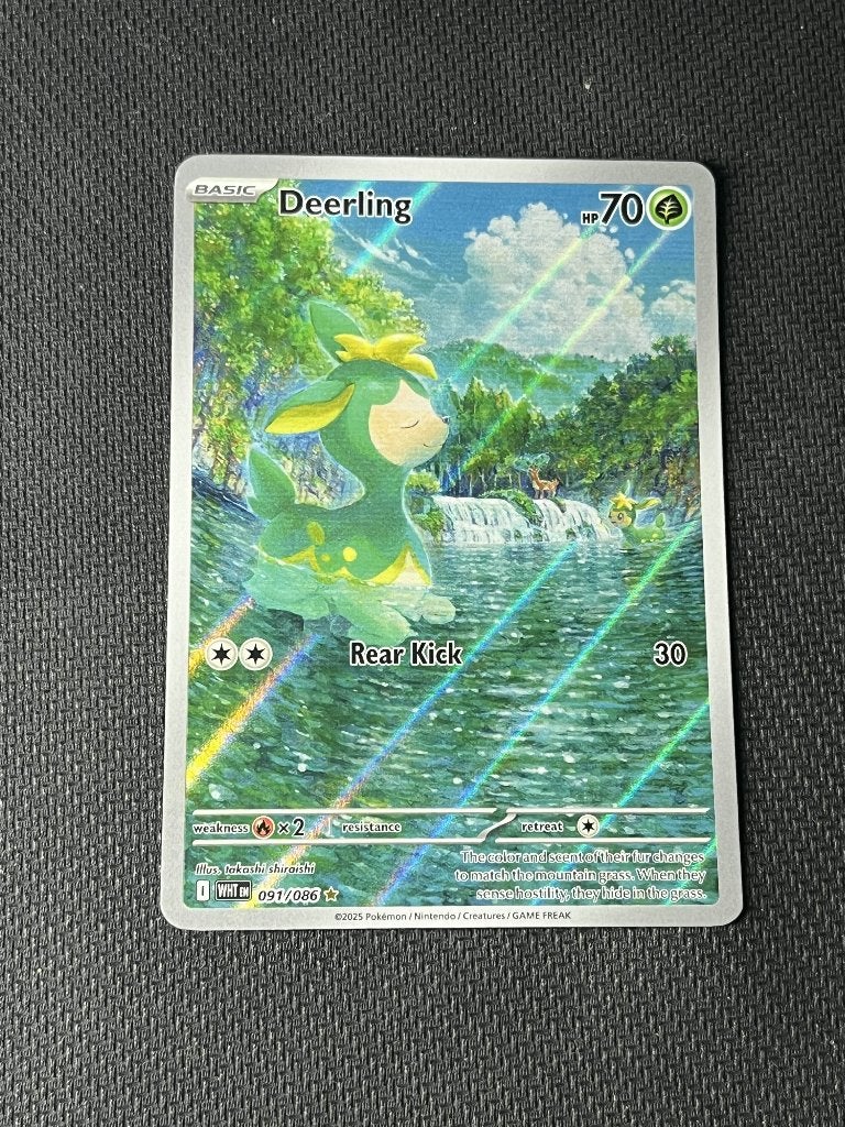Deerling (WHT 091), Ophalen of Verzenden, Nieuw, Losse kaart, Foil