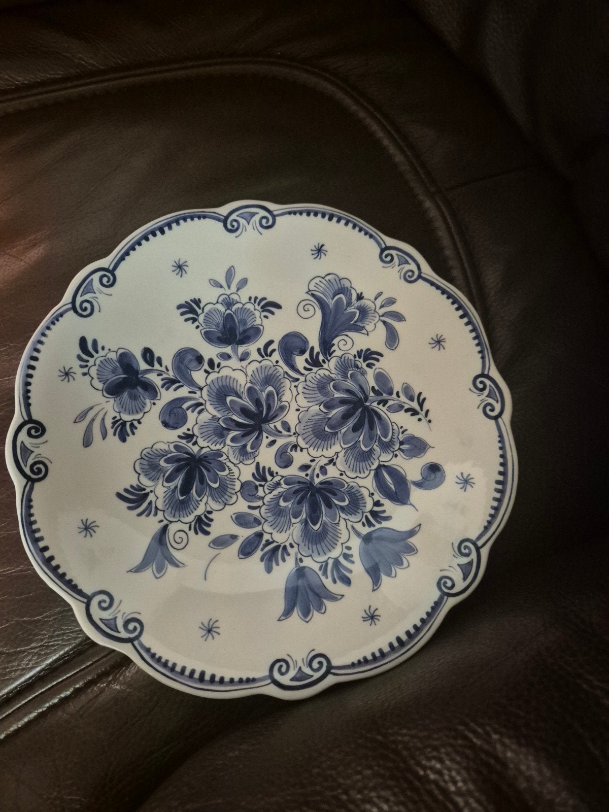 Delfts Blauw Schoonhoven Wandbord - Handbeschilderd, Ophalen