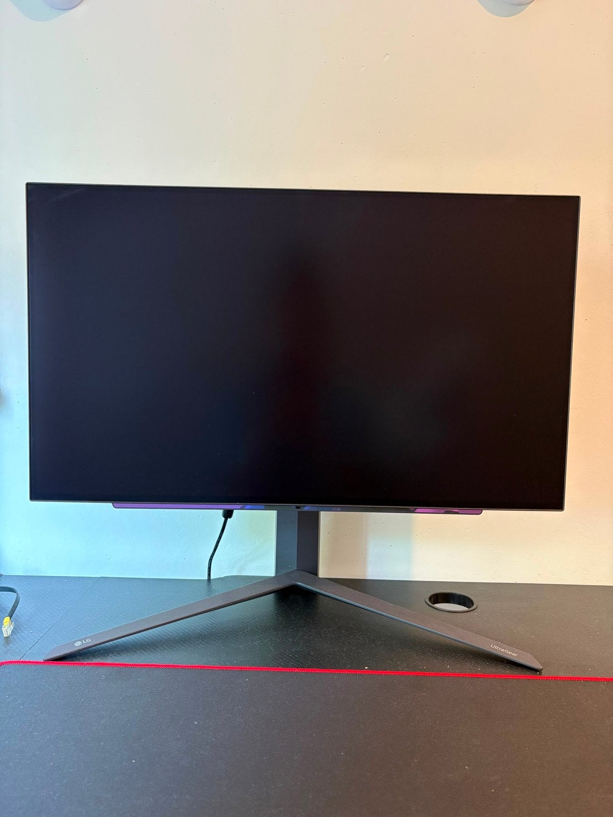 LG UltraGear OLED 27GS95QE-B QHD Gaming Monitor 240Hz, Gaming, In hoogte verstelbaar, Zo goed als nieuw, Overige typen