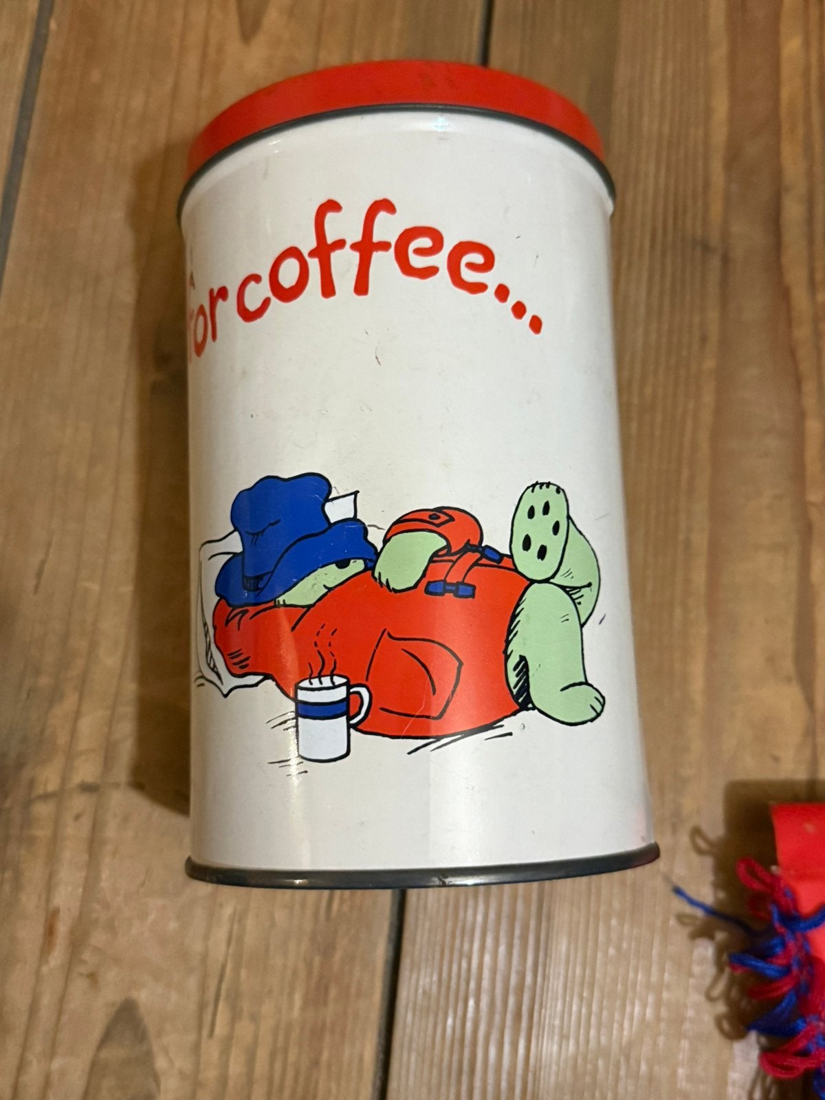Paddington blik uit 1995, Ophalen of Verzenden, Gebruikt, Overige, Douwe Egberts