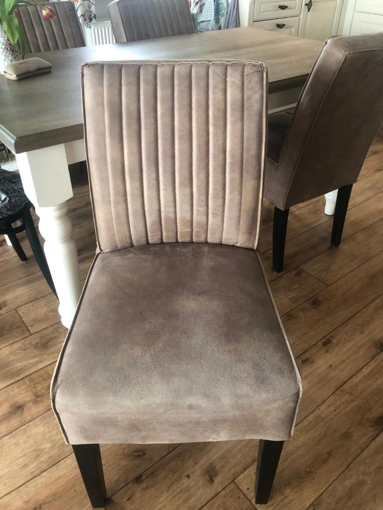 eetkamer stoelen, Ophalen, Gebruikt, Overige materialen