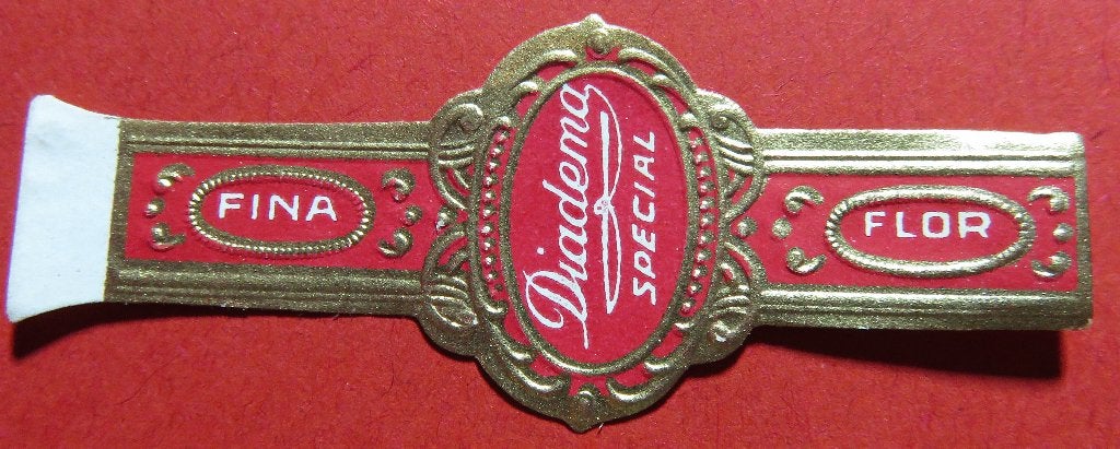 Sigarenbandje Diadema Special, Verzenden, Gebruikt, Sigarenbandjes