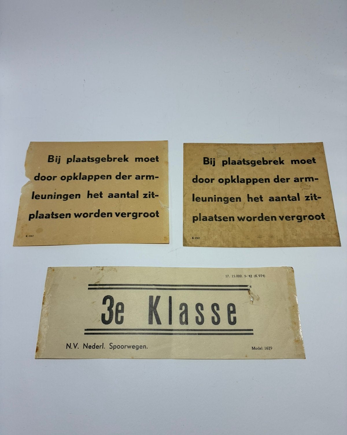 Nederlandse Spoorwegen (NS) - WO2, Ophalen of Verzenden, Nederland, Kist of Geocache