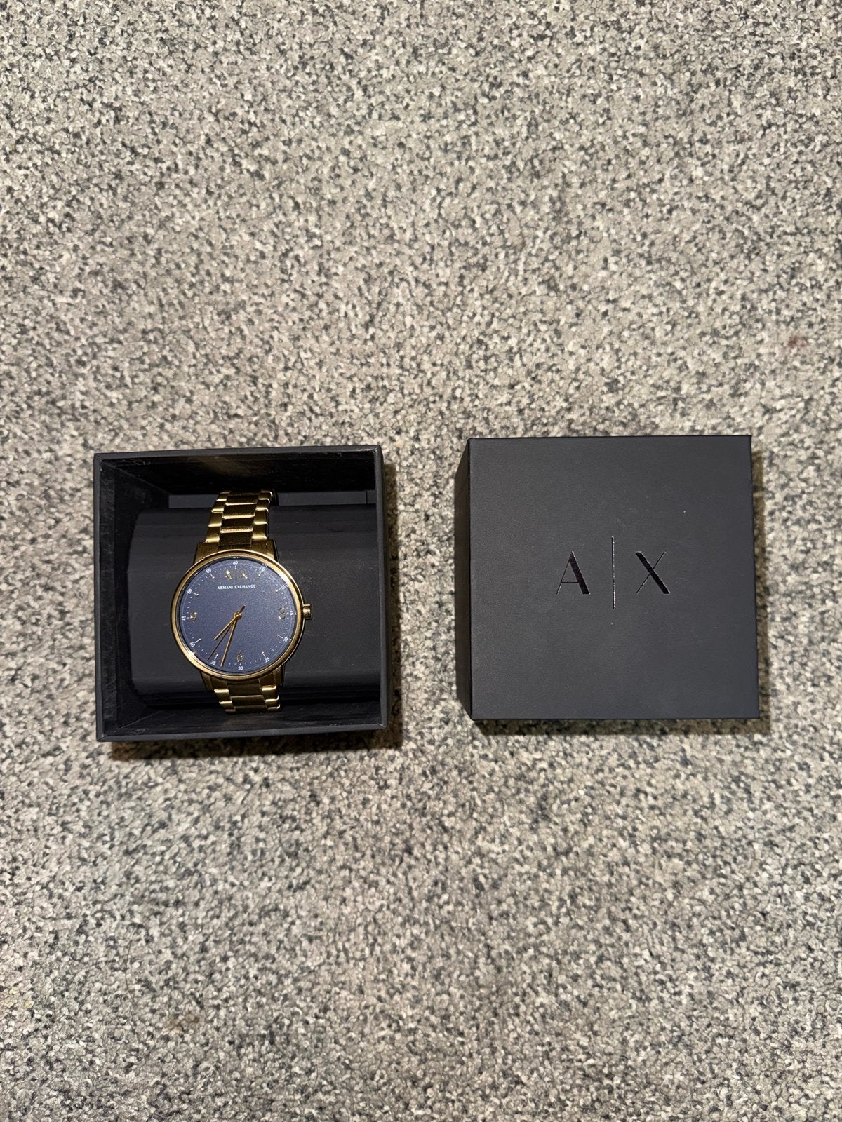 Armani Exchange Horloge, Staal, Staal, Polshorloge, Zo goed als nieuw