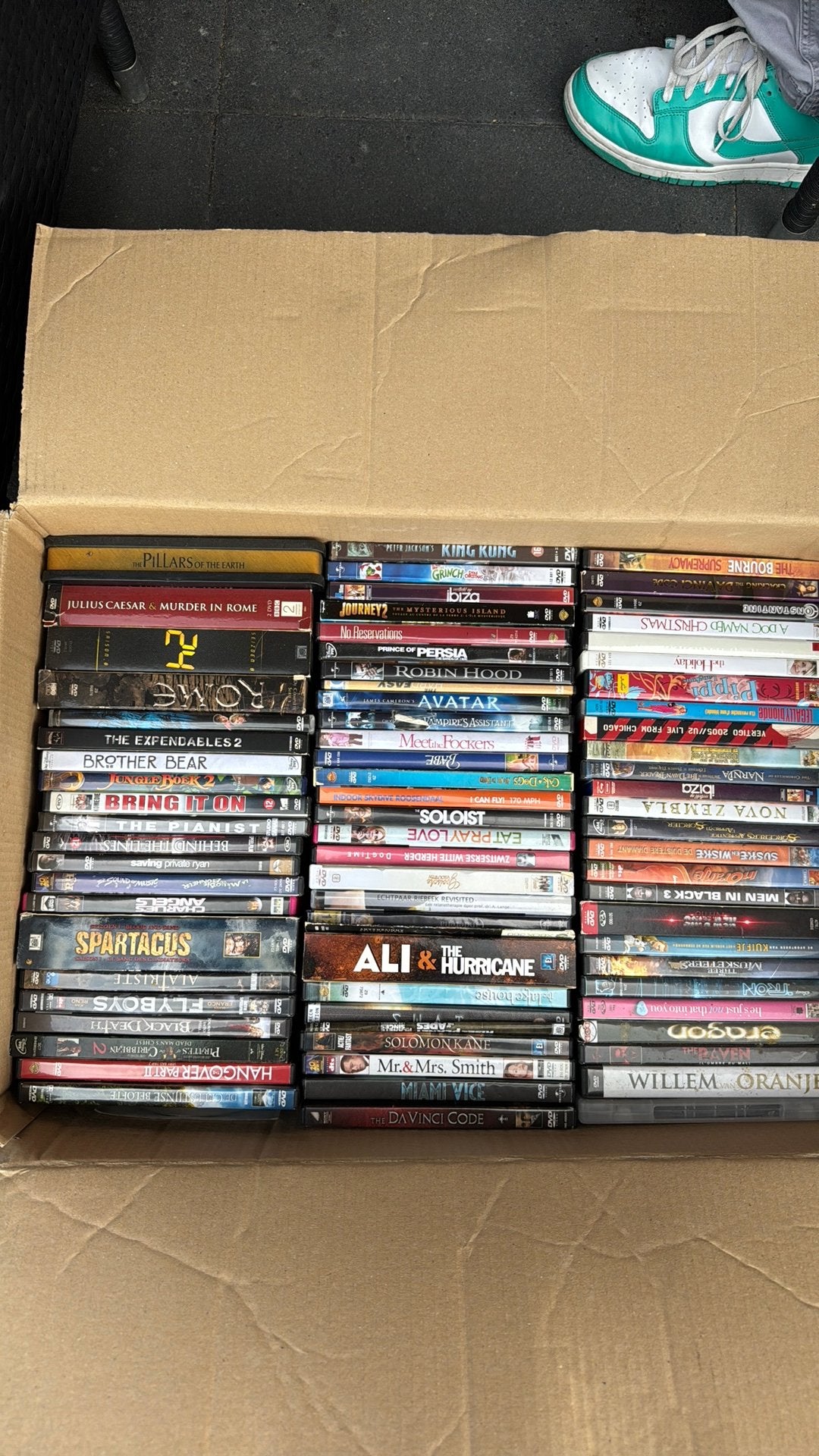 Grote partij DVD’s (ca. 75 stuks) - Diverse topfilms, Cd's en Dvd's, Ophalen, Gebruikt