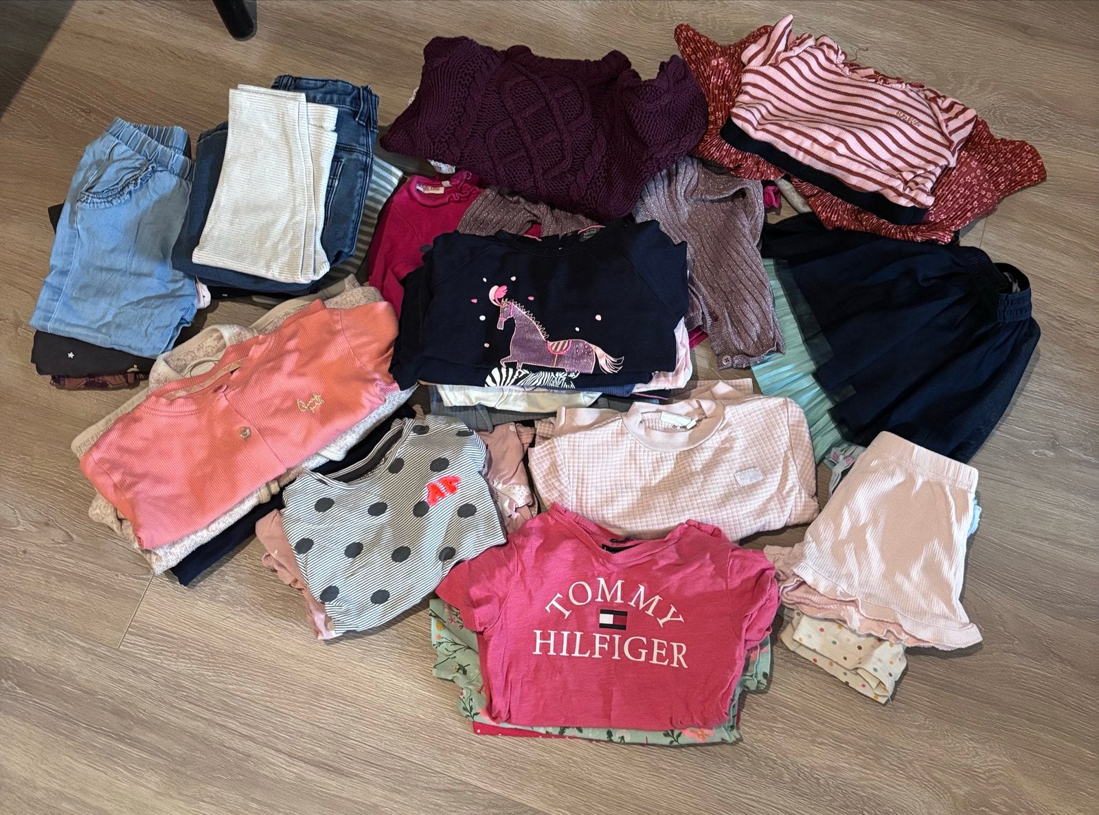 Groot pakket meisjeskleding maat 80 herfst/winter/lente, Kinderen en Baby's, Babykleding | Maat 80, Ophalen, Zo goed als nieuw