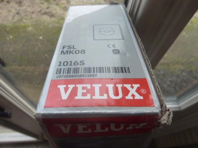 Nieuwe velux licht doorlatend plissé gordijn / MK08 (78x140), Ophalen of Verzenden, Nieuw, Wit
