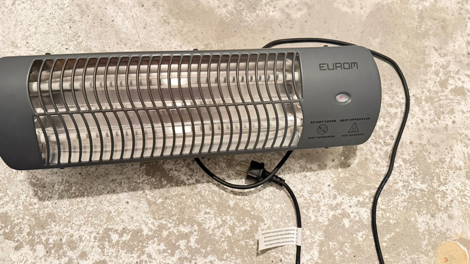 Eurom heater, Ophalen, Zo goed als nieuw