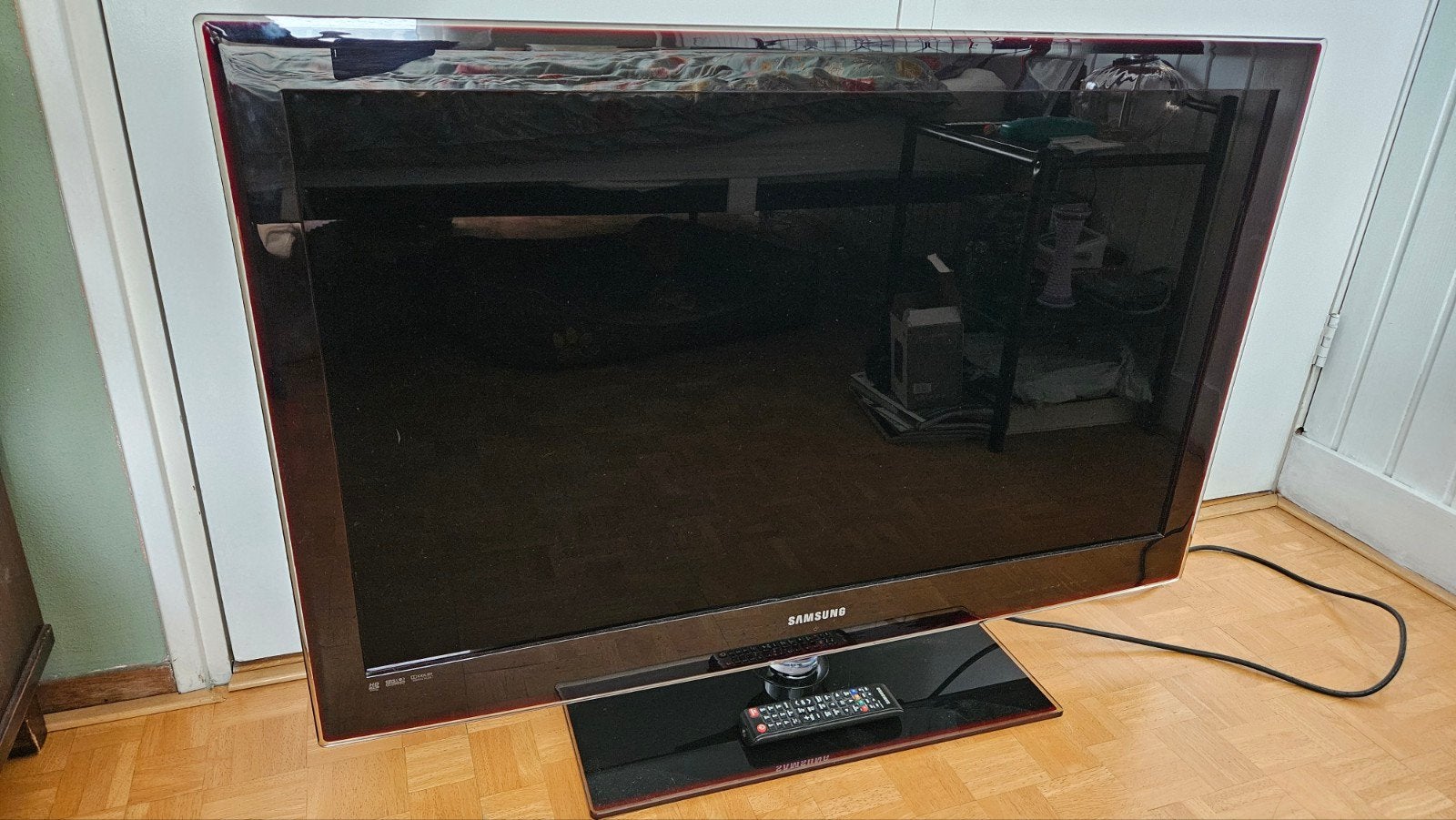 40inch flatscreen TV  SAMSUNG met afstandbediening, Ophalen, 100 cm of meer, 50 Hz, Samsung