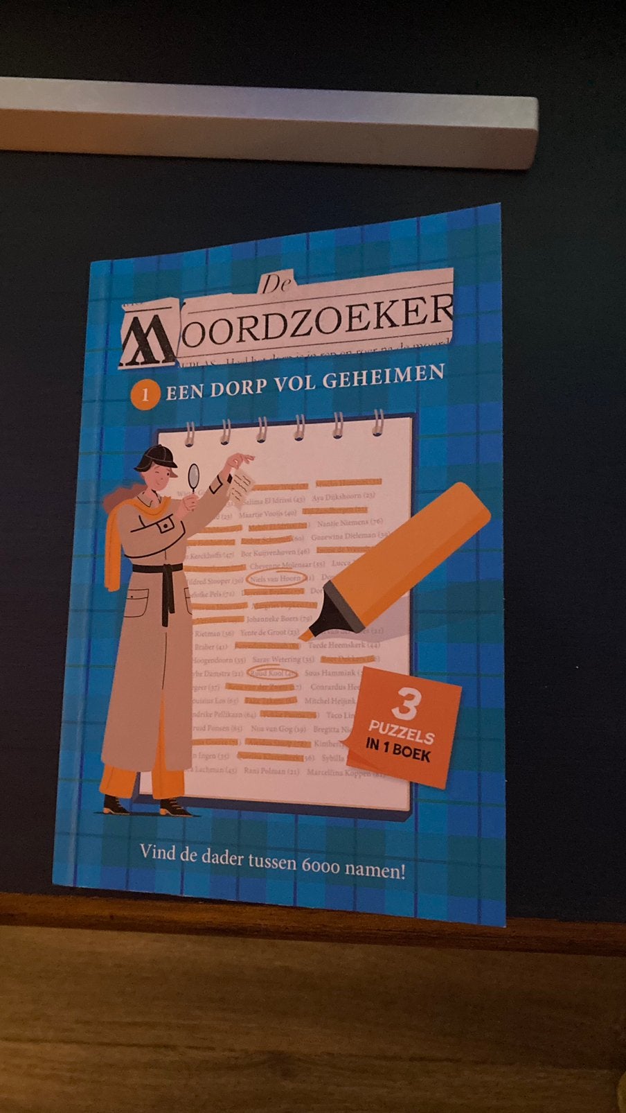 Moordzoeker, Ophalen of Verzenden, Minder dan 500 stukjes, Zo goed als nieuw, Puzzelboek