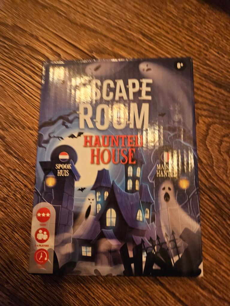 Escaperoom Haunted House, Drie of vier spelers, Ophalen of Verzenden, Zo goed als nieuw