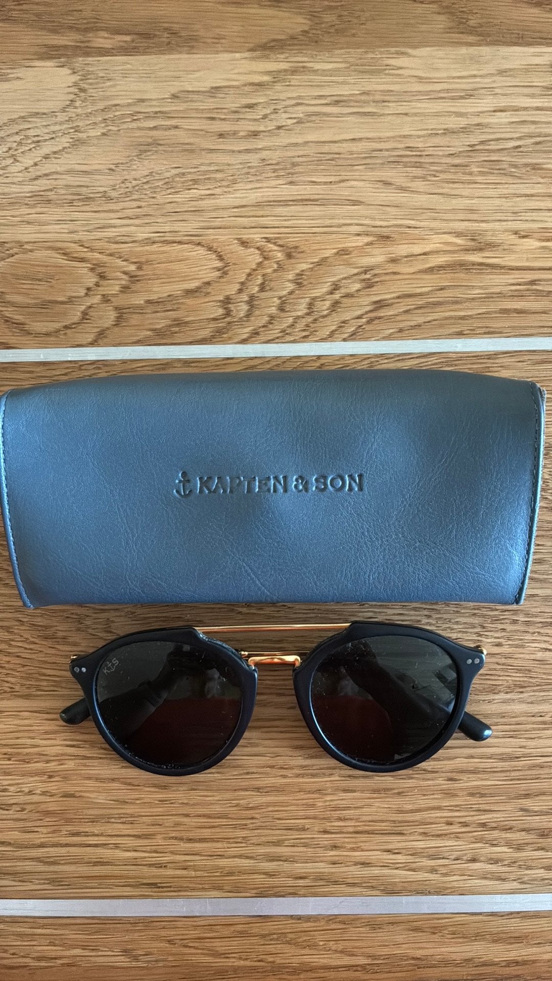 Kapten&Son zonnebril, Overige merken, Gebruikt, Zonnebril, Zwart