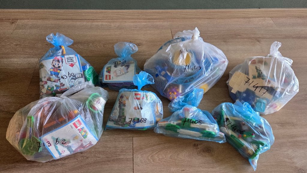 Grote partij Lego Super Mario, Overige thema's, Lego, Ophalen of Verzenden, Zo goed als nieuw