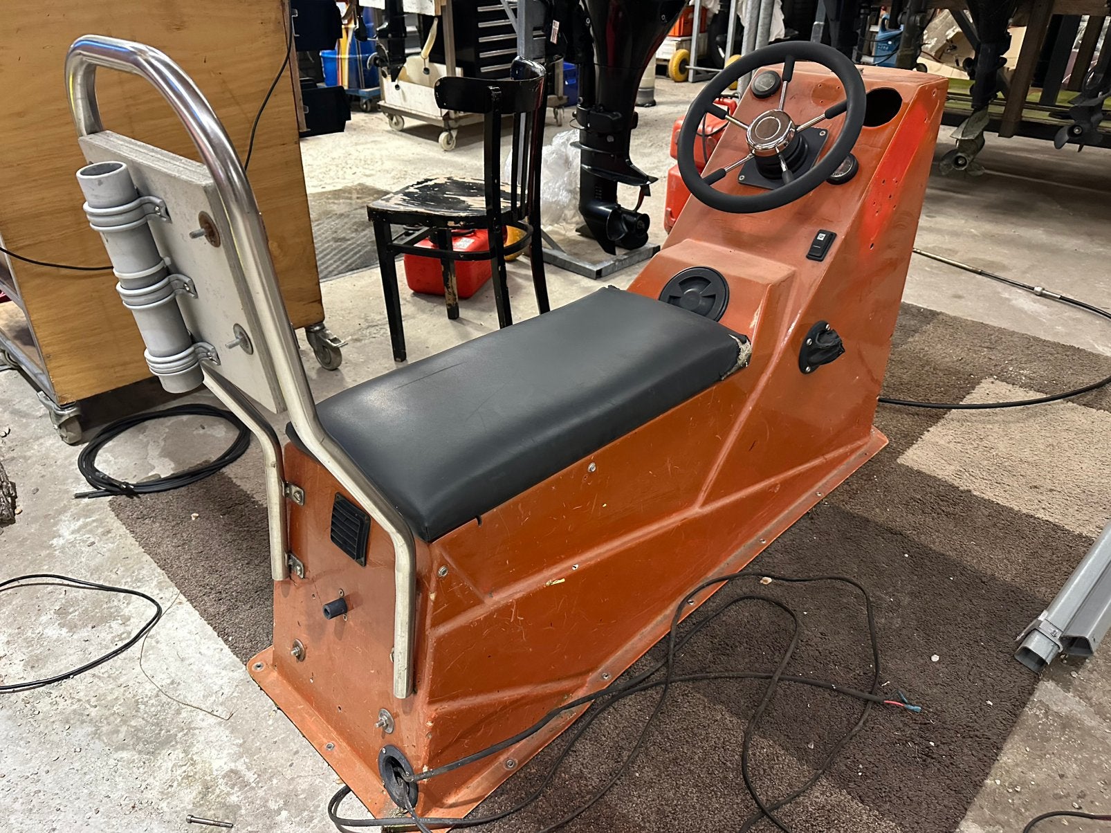 Jockeyseat stevig met stuursysteem!, Ophalen, Zo goed als nieuw, Interieur en Kussens
