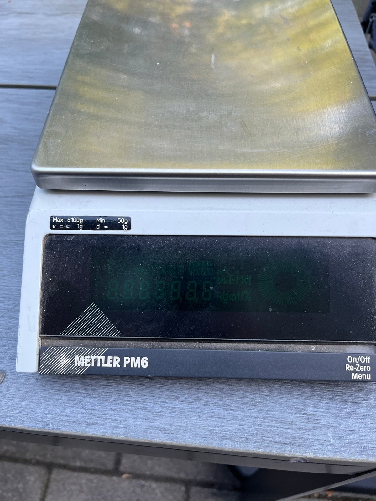 Mettler Toledo PM6 Digitale Winkelweegschaal, Witgoed en Apparatuur, Weegschalen, Ophalen, Winkelweegschaal, Digitaal, Fijner dan 1 gram