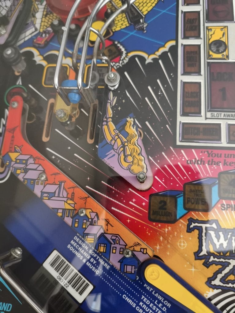 Twilight Zone pinball flipper, Verzamelen, Bally, Ophalen of Verzenden, Zo goed als nieuw, Dot-matrix