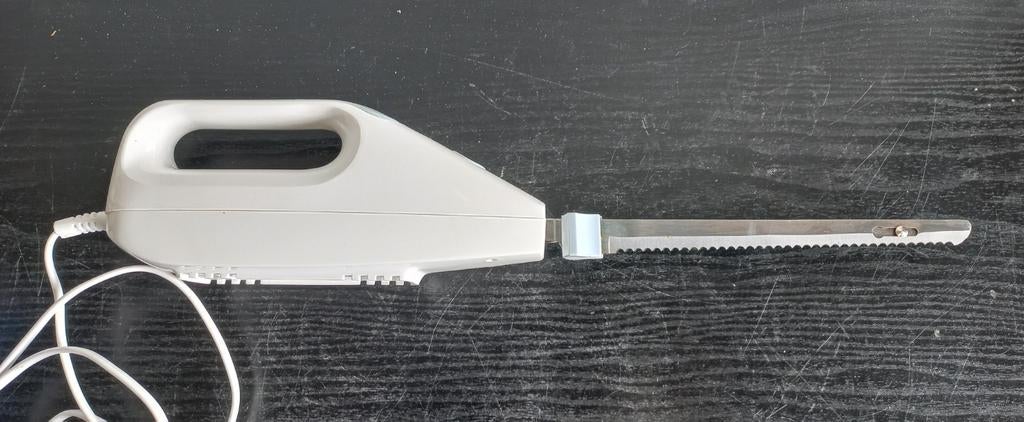 Kenwood Elektrisch Mes - Perfect voor Vlees en Brood, Overige typen, Ophalen of Verzenden, Zo goed als nieuw, Metaal
