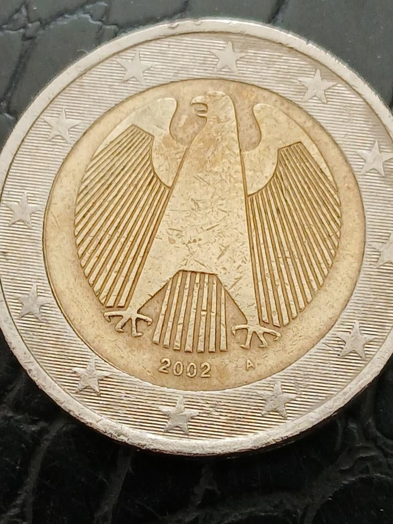 2 Euro munt Duitsland A misdruk, Ophalen of Verzenden, Duitsland, 2 euro, Losse munt