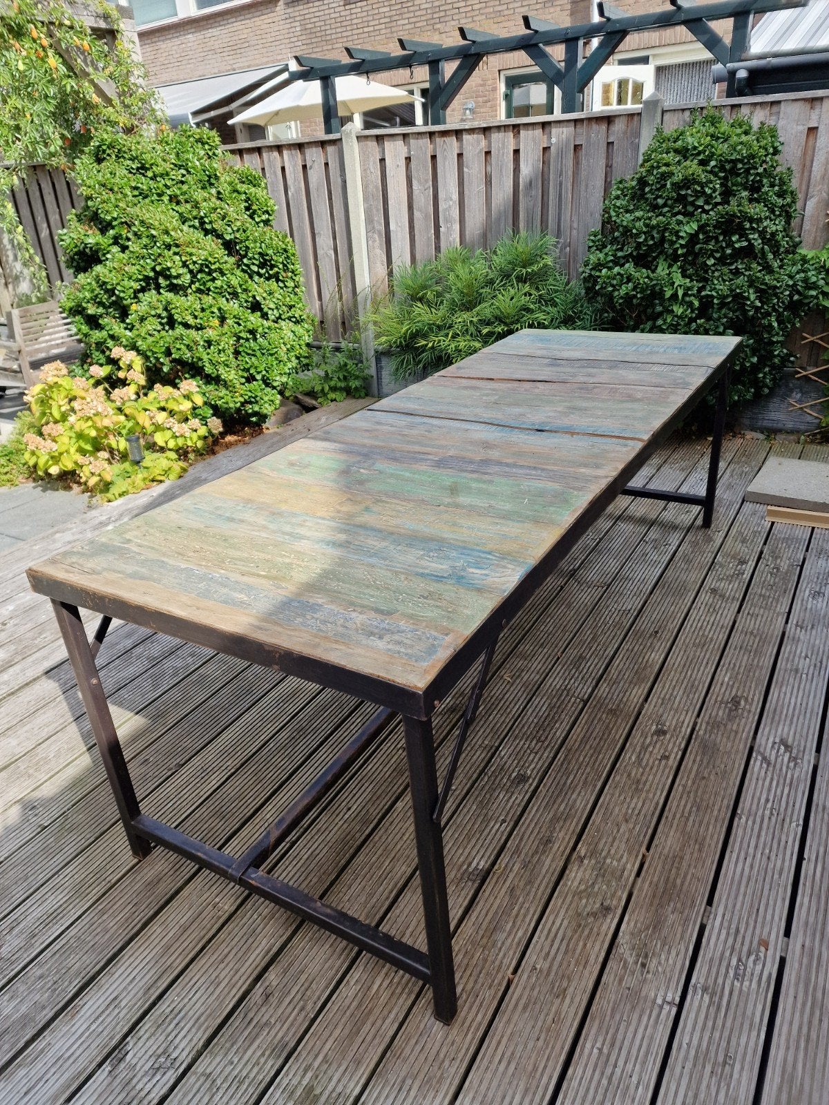 inklapbare eettafel voor binnen of buiten, Ophalen, Gebruikt, Rechthoekig