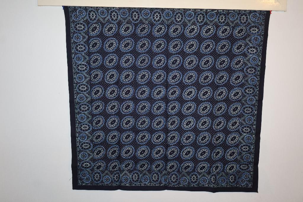 blauwdruk hoofddoek, Staphorster klederdracht, Antiek en Kunst, Ophalen of Verzenden