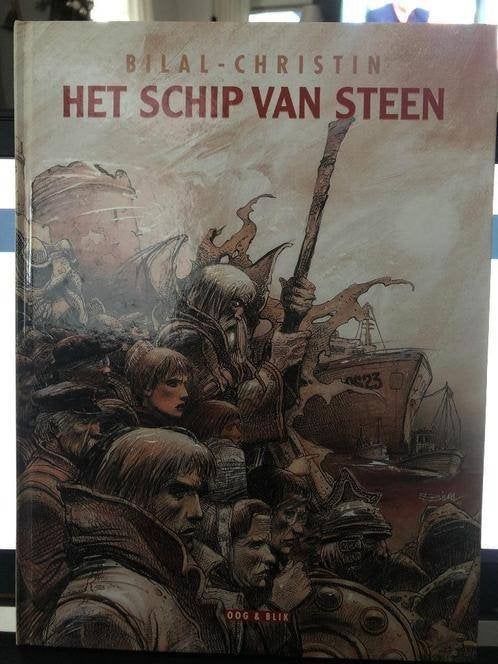 het schip van steen bilal hardcover z1, Boeken, Stripboeken, Eén stripboek, Ophalen of Verzenden, Zo goed als nieuw