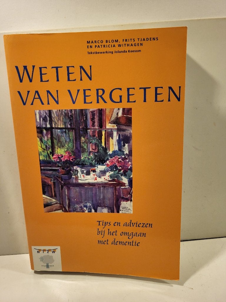 Blom, Tjadens, Withagen 				Weten van vergeten, Ophalen of Verzenden, Zo goed als nieuw