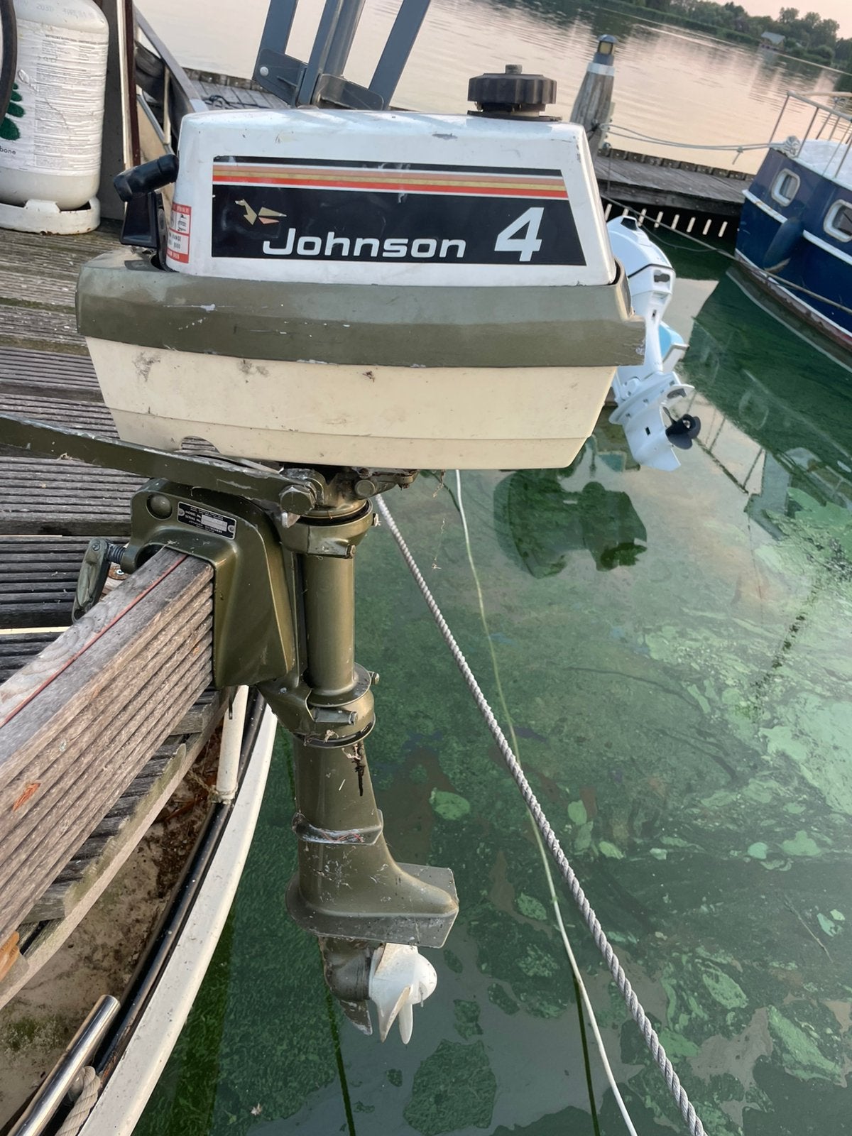 Johnson 4 pk buitenboordmotor - Gebruikt, Ophalen, Gebruikt, Minder dan 5 pk, Buitenboordmotor