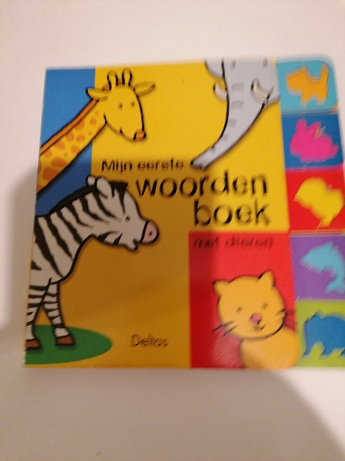 Mijn eerste woordenboek met dieren - Deltas, Gelezen, Ophalen of Verzenden, 0 tot 6 maanden, Uitklap-, Voel- of Ontdekboek
