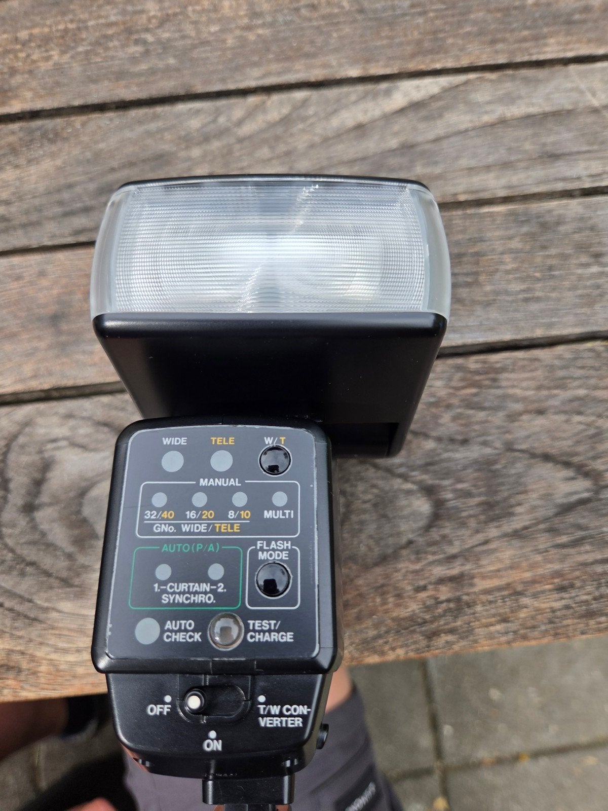 Olympus Electronic Flash G40 - Externe Flitser, Gebruikt, Externe flitser, Olympus/Micro Four Thirds, Ophalen of Verzenden