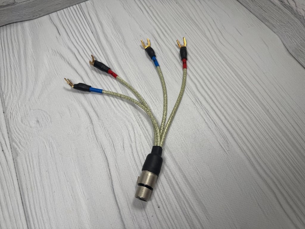 XLR to Banana Adapter Cable for Headphones, Ophalen, Nieuw, Minder dan 2 meter, Overige kabels
