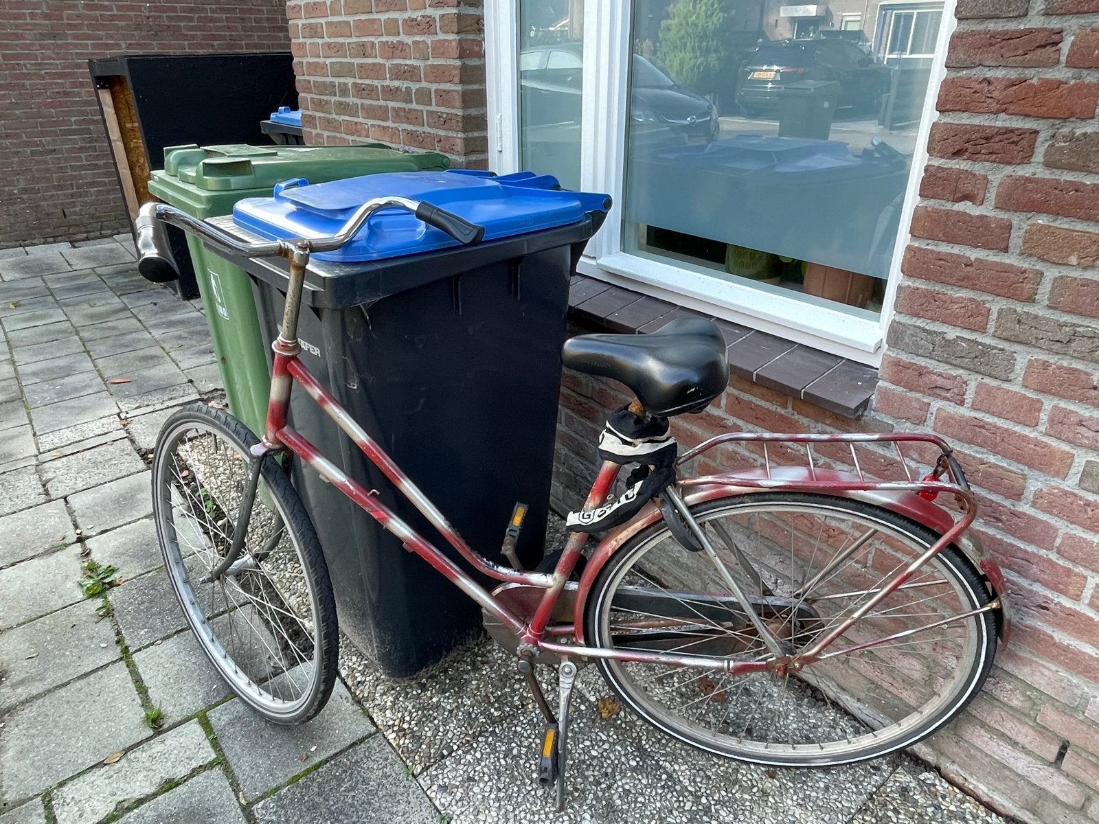 Studenten fiets, Overige merken, Terugtraprem, Ophalen of Verzenden, 53 tot 56 cm